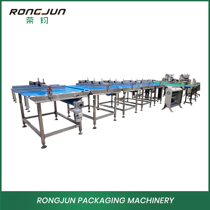 One tow three material line packaging machine